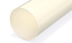 Silikonrundschnur weiss/transparent