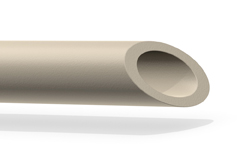 TPE Santoprene Schlauch Beige