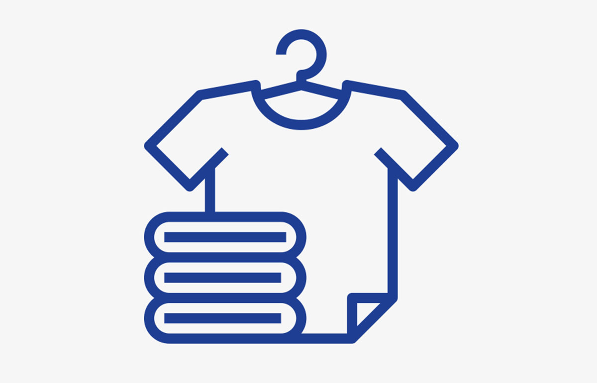 Piktogramm fuer Arbeitskleidung